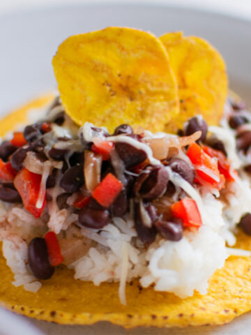 Cuban Style Black Beans, a Gluten-Free and Plant-Based Dinner Option for the family