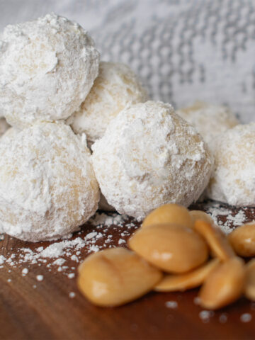 Snowball Cookie Recipe with Marcona Almonds