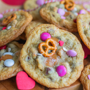 Cupid's Kitchen Sink Cookies for Valentine's Day