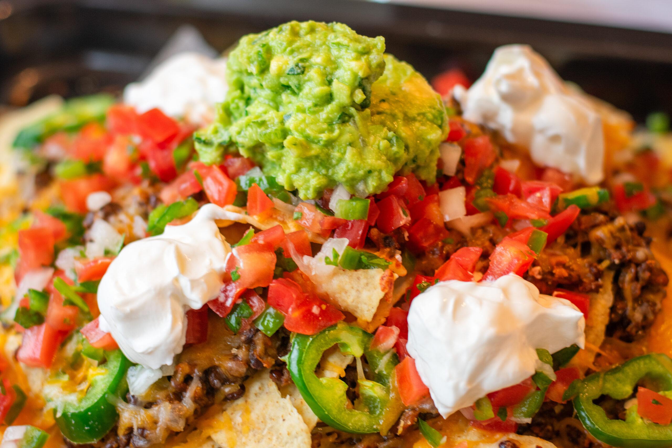 Loaded Vegetarian Nachos