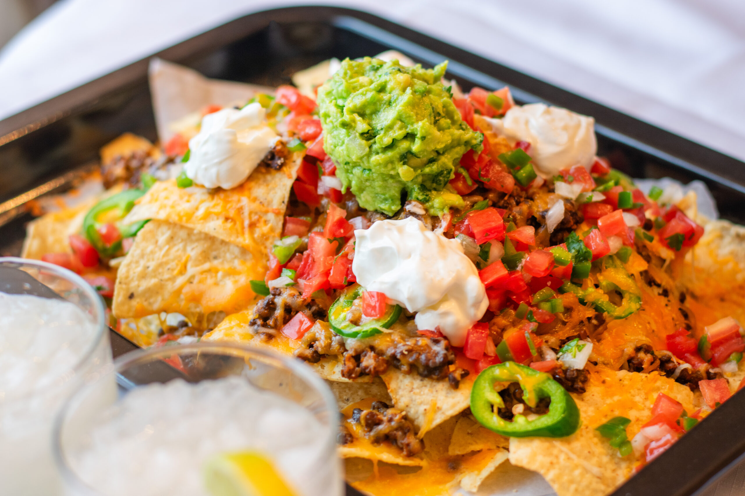 Loaded Vegetarian Nachos