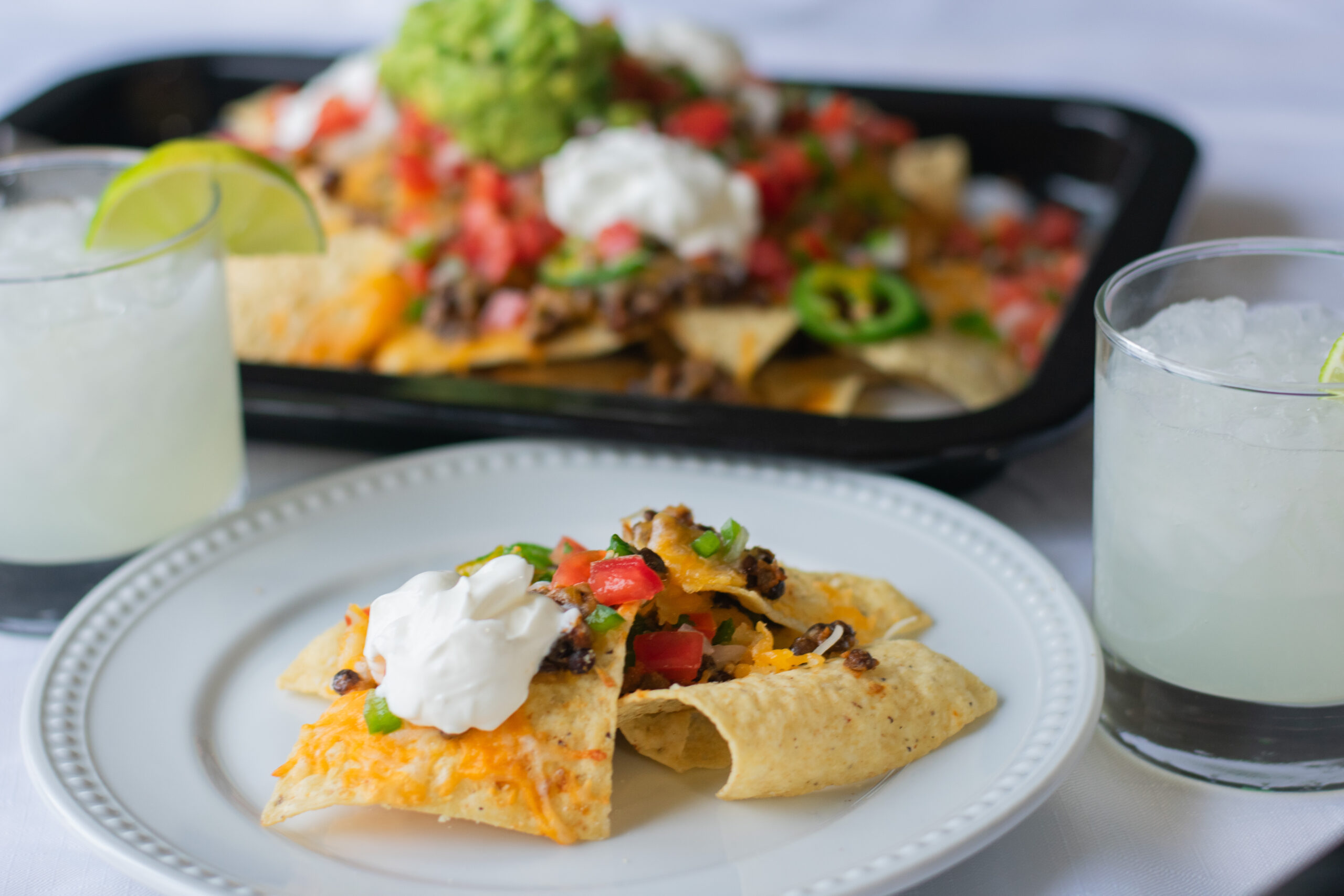 Loaded Vegetarian Nachos