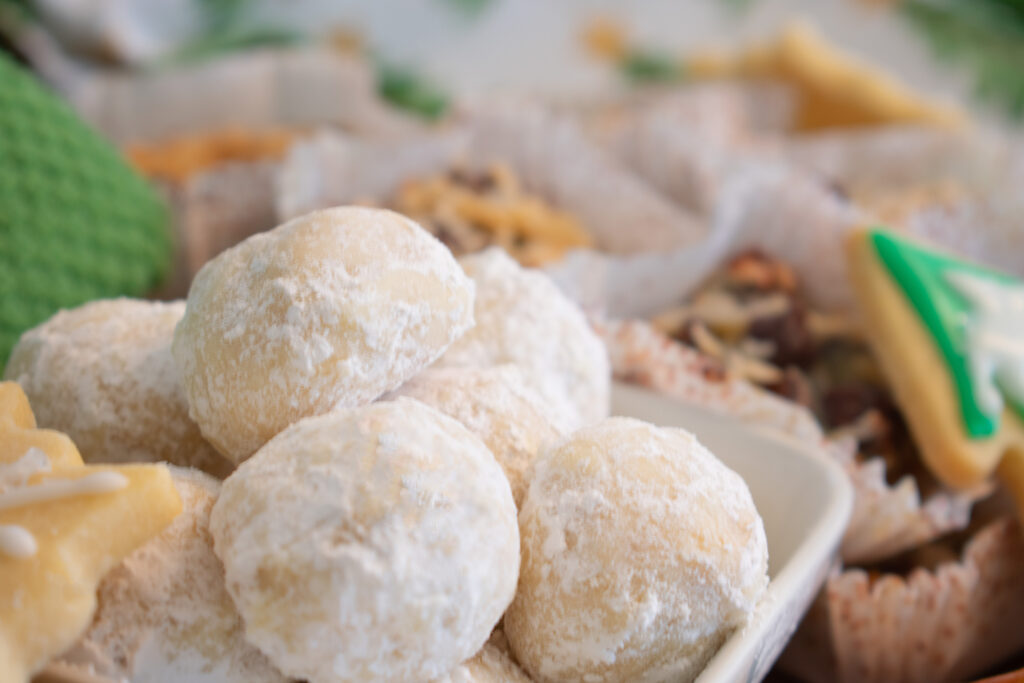 Marcona Almond Snowball Cookies