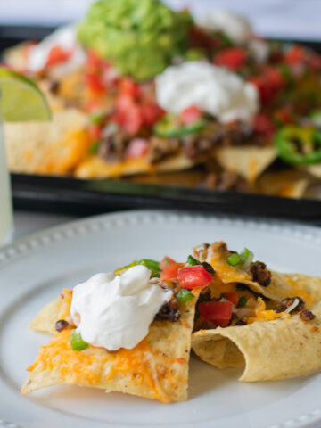 Loaded Vegetarian Nachos