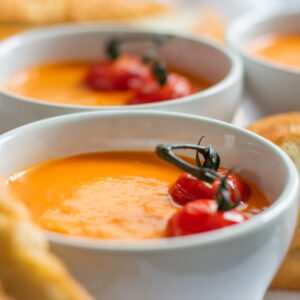 Warm up with this delicious roasted tomato soup recipe, made with ripe tomatoes, fresh herbs, and a creamy base. Perfect for cozy meals, easy to make, and vegetarian-friendly—this soup is full of rich, comforting flavors. A must-try for soup lovers!