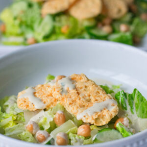 Easy Caesar Salad Recipe great for vegans and vegetarians