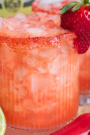 Spicy Strawberry Guava Strawberry Mocktail