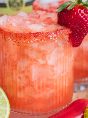 Spicy Strawberry Guava Strawberry Mocktail